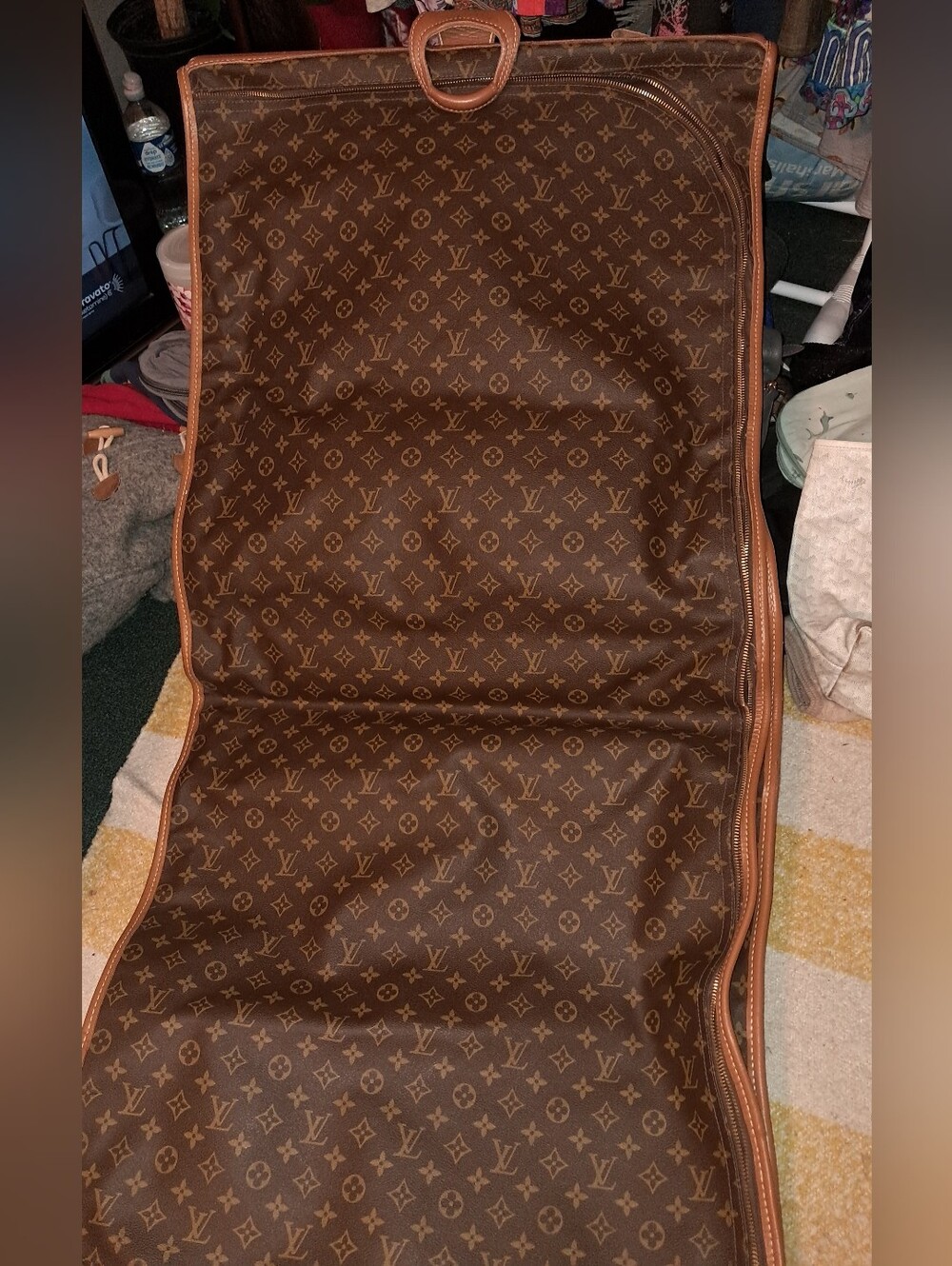 Authentic Vintage Louis Vuitton brand garment bag